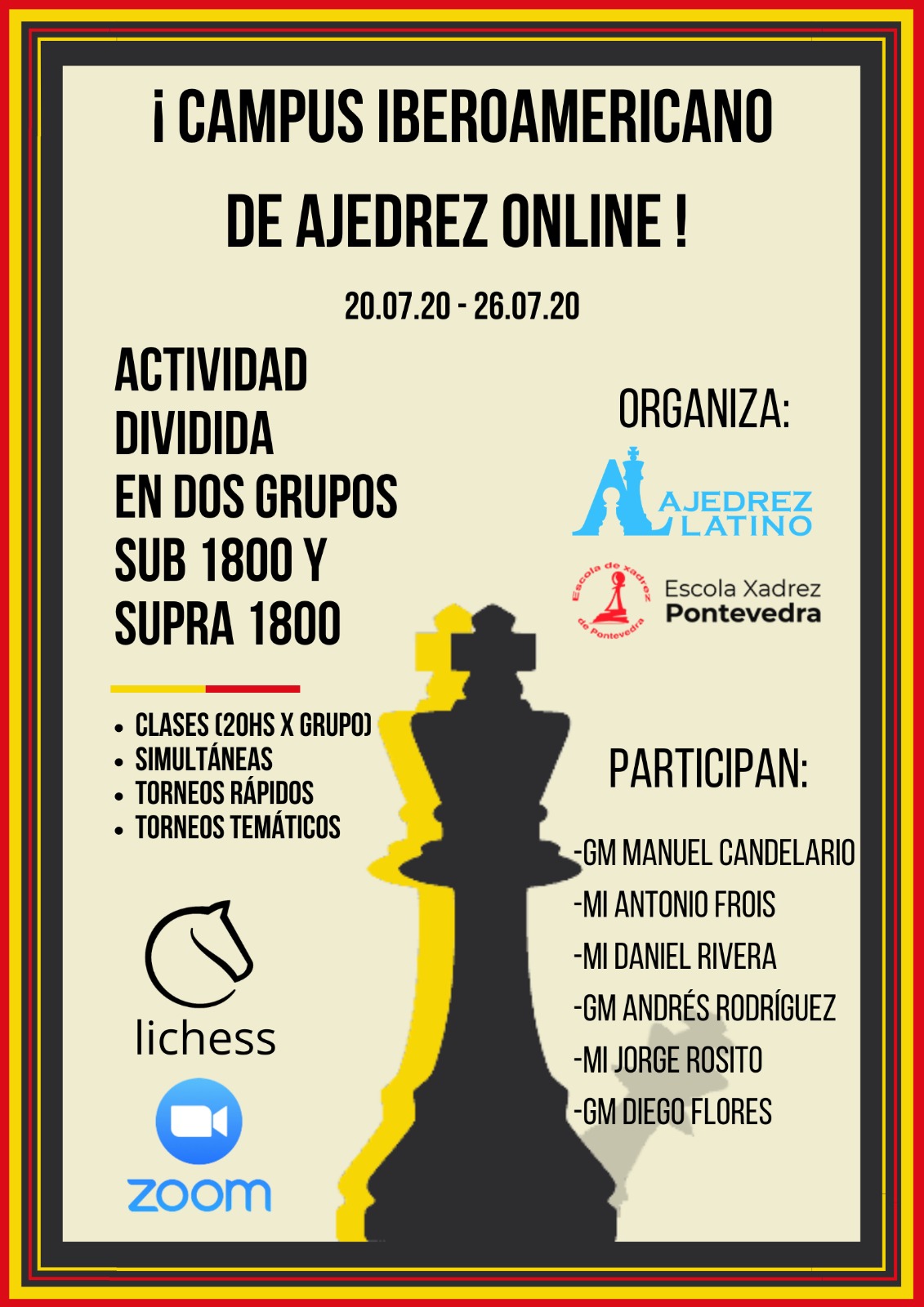 I Campus Iberoamericano de AJedrez Online